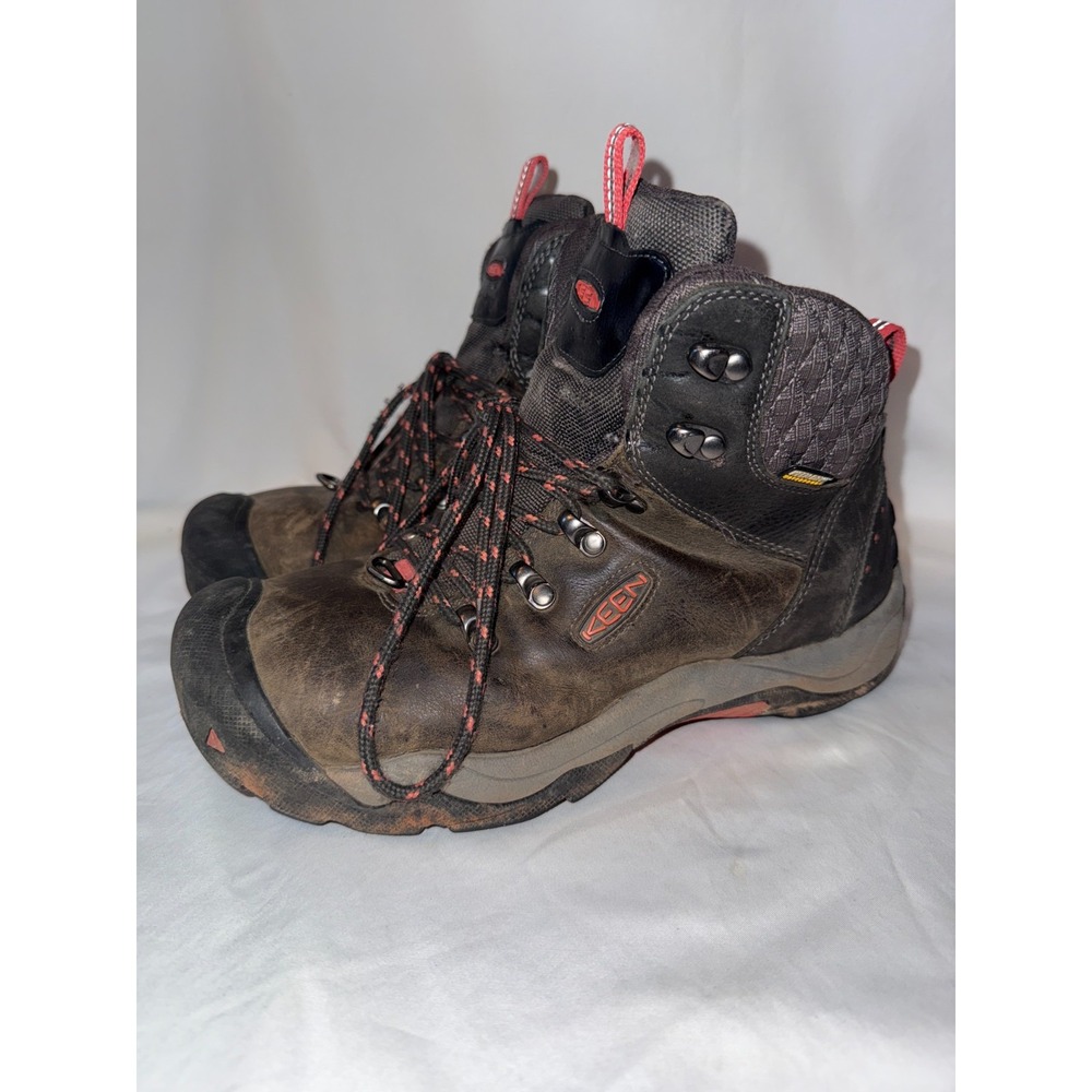Keen Revel III 1013212 Women's Winter Boots 7.5 Brown Waterproof Insulated Boot